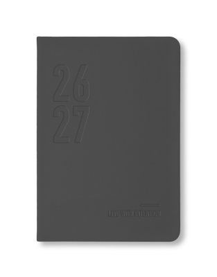 Slate Evergreen Week To View A5 Diary 2026-2027
