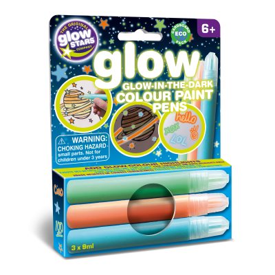 Glow-In-The-Dark Colour Pens