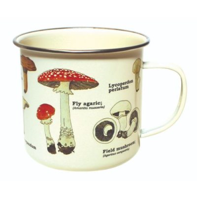 Gift Republic - Multi Mushroom Enamel Mug - enamel