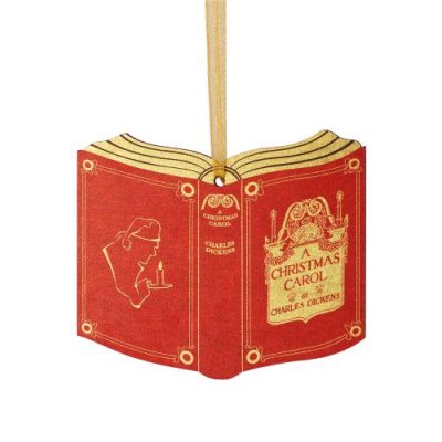 A Christmas Carol Book Cover Decoration