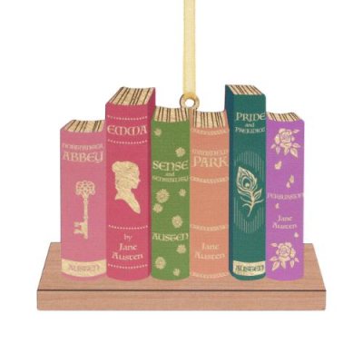 Jane Austen Bookshelf Decoration