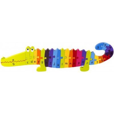 Alphabet Crocodile Puzzle