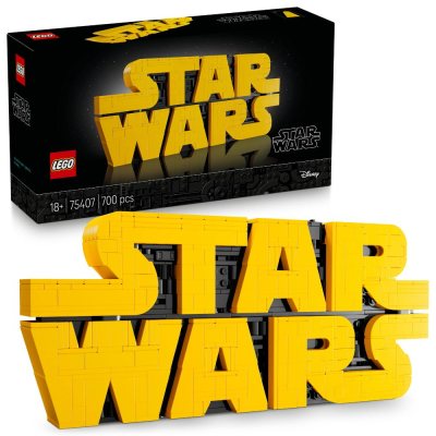 Brick-Built Star Wars Logo