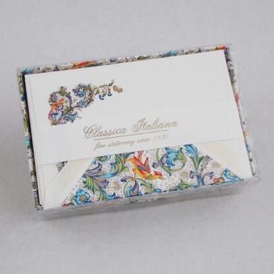 Floral/Leaf Boxed Postcard Notelets 10 Single Cards