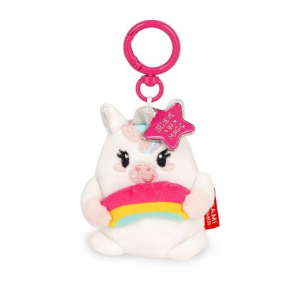 Unicorn Super Soft! Tiny Plush Keyring