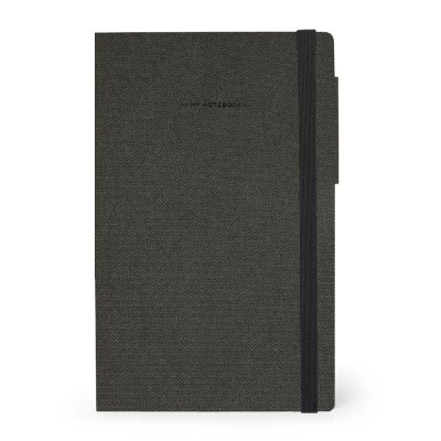 Deep Graphite Plain Medium Notebook