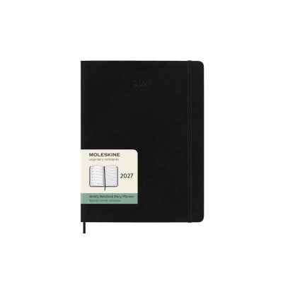 Black Xl Wkly Soft 12M Diary 2027
