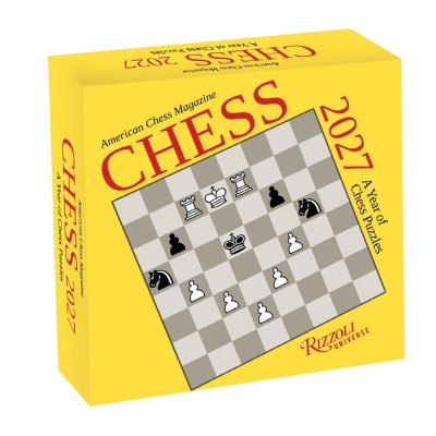 2027 Chess Boxed Calendar