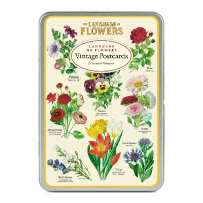 Language Of Flowers Postcard Set