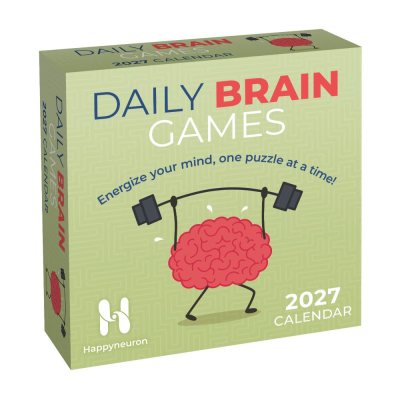 Daily Brain Games 2027 Day-to-Day Calendar