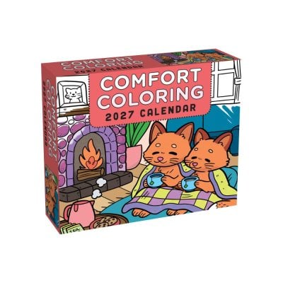 2027 Comfort Colouring Boxed Calendar