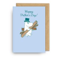 Happy Father's Day Moomin Papa Greeting Card