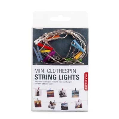 Mini Clothes Pin String Light