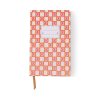 Orange Check Tulip A5 Notebook