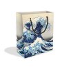 Museums And Gallerie Hokusai Wave Medium Gift Bag