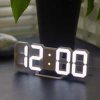 LED borderless clock