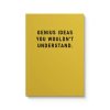 Genius Ideas A5 Notebook