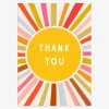 Sun Rays Thankyou Card