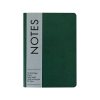 Emerald Lined Vegan B6 Notebook