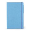 Retro Blue Lined Medium Notebook