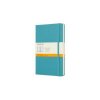 Reef Blue Ruled Hard Notebook Large