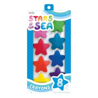 Ooly Stars of the Sea Crayon - Set Of 8, Paints, Pens & Crayons