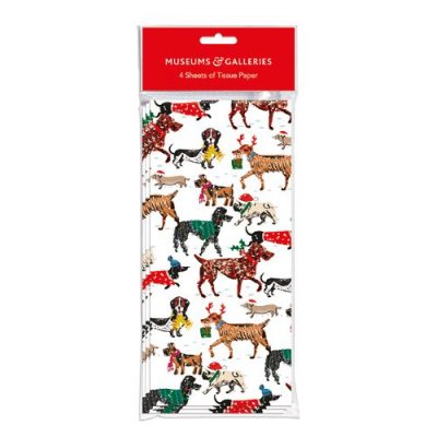 Museum & Galleries winter walkies tissue paper