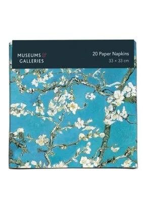 Van Gough Almond Branches Paper Napkins
