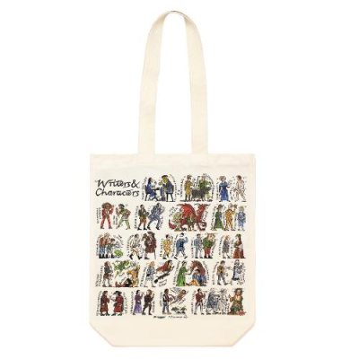 McLaggan Smith Mugs Writers & Characters Cloth Bag