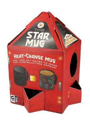 Constellation heat change boxed mug