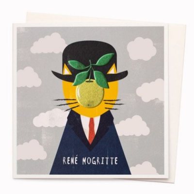Rene Mogritte Greeting Card