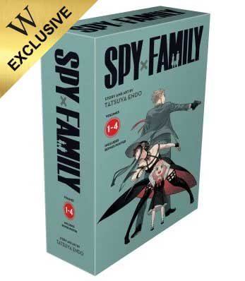 Spy X Family Box Set Vols. 1-4 - Exclusive by Tatsuya Endo | Foyles