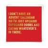 Advent Calendar Greetings Card