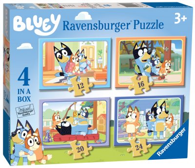 Bluey 4 In A Box Puzzle