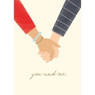 You & Me Greeting Card