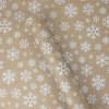 The Art File Snowflake Kraft 3M Roll Wrap